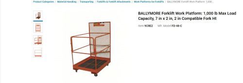 Ballymore Forklift Work Platform - Image 3